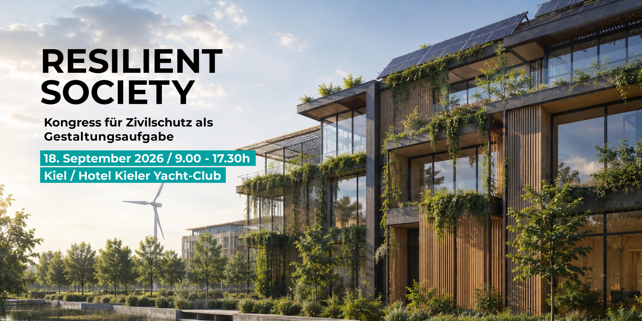 Bild und Link zur Konferenz RESILIENT SOCIETY